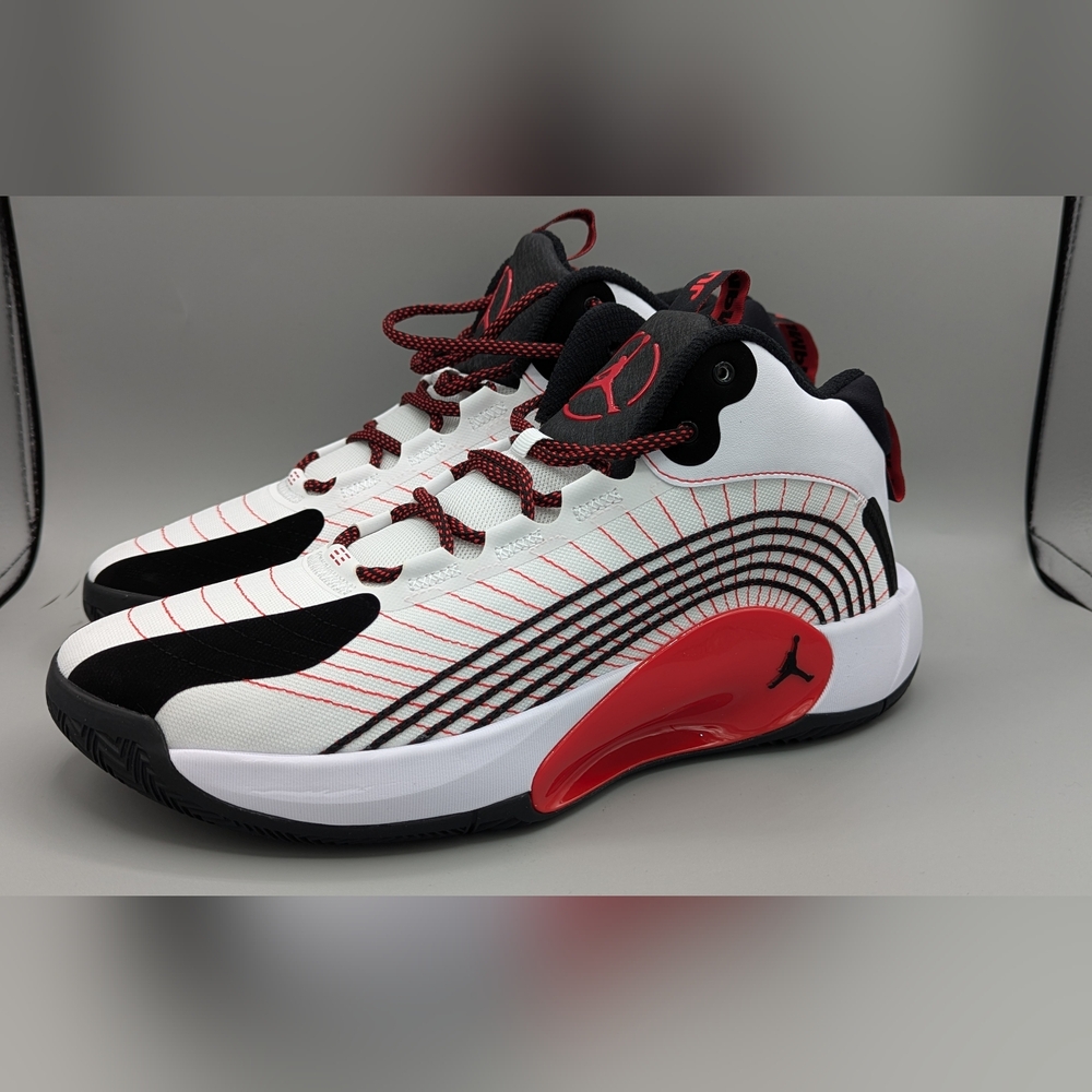 Nike Jordan Jumpman 2021 White University Red Black CQ4021 100 Men's
